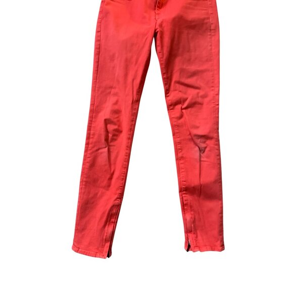 RAG & BONE Women's Orange Skinny Jeans Size 26 - Picture 8 of 9